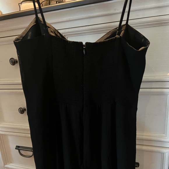 Aritzia Black Viola Midi Dress - Picture 4 of 5